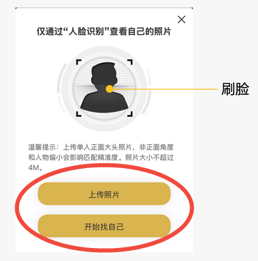 刷脸访问（示意）